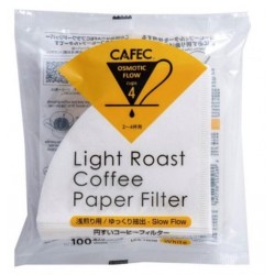 Filtro Papel Cafec Light Roast 2 - 4 tazas (100 unidades)