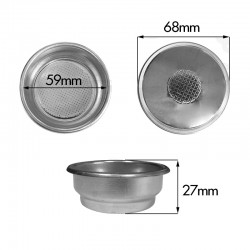 Filtro 58mm Gaggia Presurizado 2 tazas