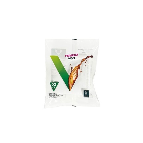 Filtro Papel Hario V60 3 - 4 tazas (100 unidades)