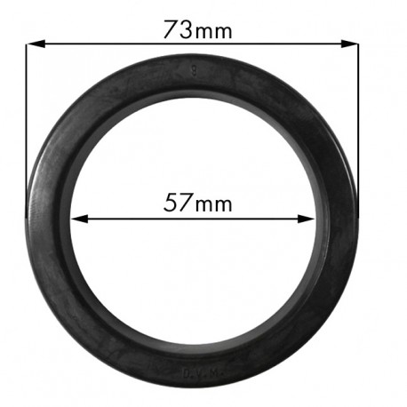 Junta Portafiltros E61 73x57x10 mm