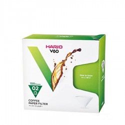 Caja Filtro Papel Hario V60 02 1 - 4 tazas (100 unidades)