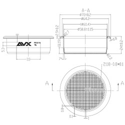AVX PRO 2118 18g. 58mm