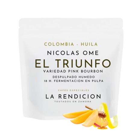 La Rendición Colombia El Triunfo 250g Pink Bourbon Lavado