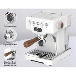 Cafetera espresso AVX SnowWhite