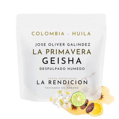 La Rendición Colombia La Primavera Geisha 250g La Rendición Colombia La Primavera Geisha 250g